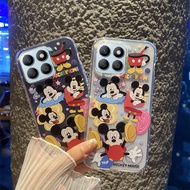 Hot Sale Handphone Case Honor X8b X7b X9b X6a X5 Plus HONOR 90 Lite 5G 4G Creative Funny Mickey Silicagel Casing Protection Cover TPU Transparent Softcase