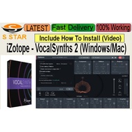 iZotope - VocalSynths 2 (Windows/Mac)