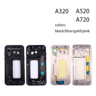 LCD Front Frame Bezel Housing For Samsung Galaxy A3 A5 A7 2017 A320 A520 A720 A320F A520F A720F Midd