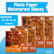 Photo Paper (20 Sheets/Pack) Size 5R 4R 3R Glossy 230GSM