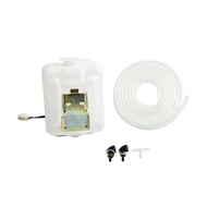 Windshield Washer Reservoir with Jet Button Switch Car Windshield Washer Pump Washer Fluid Reservoir