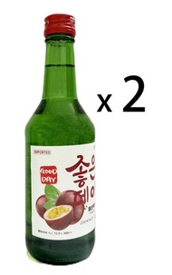 Muhak - 韓國 舞鶴燒酒（好天好飲）熱情果味燒酒 12.5% 360ml x 2支