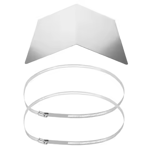 Rain Cover Stainless Steel Waterproof Dome Camera Protector Roof For Outdoor Security Cctv Sun Rain 