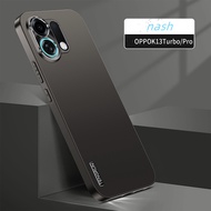 เคสสำหรับ Oppo K13 Turbo Pro ป้องกันเลนส์กล้องไม่ติดลายนิ้วมือเป็นมิตรกับผิวกันกระแทกฝาหลังเคสโทรศัพ