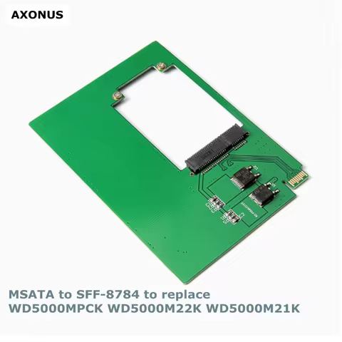 WD5000MPCK SFF-8784 SATA Express to MSATA Adapter Cards Expresscard PCBA for UltraSlim Hard Disk SSD
