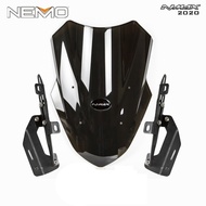 Yamaha NMAX 2020 Adjustable Windshield Navigator - Nemo Visor Wind Shield