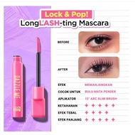 dazzle me Lock Pop Mascara LongLASH-ting Mascara Smudgeproof Transferproof Dazzleme Longlasting