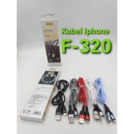 Fleco Data Cable iphone 3.4A F-320 Fleco Iphone Lightning 3 Charger Cable.4A iphone 6 7