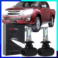 2pcs Bright 6000K white LED Headlamp HeadLight Light Bulbs For Isuzu D-MAX DMAX 2nd GEN Year 2014-20