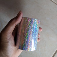 Hot stamping foil rough glitter hologram foil/
