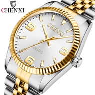 new CHENXI Top Brand Watch Ladies Quartz Watches Women&amp; Men Simple Dial Waterproof Lovers' Quartz Fashion Casual Wristwatches