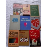 BOOK ABOUT WOMEN'S HEALTH AND OTHERS JUMLAH PACKAGE 9 BOOKS