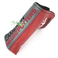 ┋✷ New golf putter cover Cameron large semi-circle cap cover strip putter cover Velcro one-word head cover