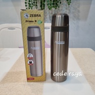 TERMOS Zebra stainless steel hot water thermos prima II vacuum flask/, contents 800 ML
