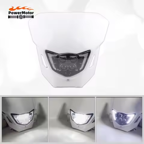 Motorcycle Headlight Assembly LED Headlamp For Yamaha WR250F WR450F YZ250F YZ450F 2015-2019 Motocros