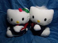 [布列格]麥當勞 1999年 Hello Kitty&amp;Deniel 凱蒂/丹尼爾   絨布娃娃 戀愛物語 學生制服篇