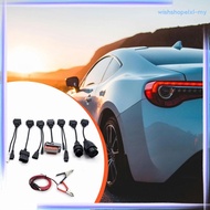 [WishshopelxlMY] 8x OBD2 Convertor Adapter Cable Diagnostic Cable Easy to Install Professional Autom