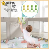 SUER Playpen Pull Ring, Solid Color Playpen Accessories Baby Crib Hooks, Comfortable Plastic Light W
