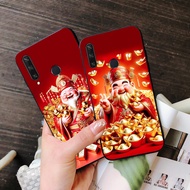 Huawei y6p / huawei y6p 2020 case printed with God of Wealth