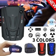 Car Radar Detector 16 Band 360 Auto Speed Alarm System Anti GPS Camera Laser Detector with Voice Ale