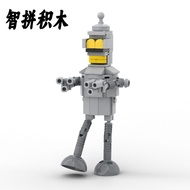 [Ada Stok] Mainan Blok Bangunan MOC Fun Futurama Bender Robot Desktop Ornamen