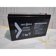 INCORE UPS Battery IP1272 12 Volt 12V 7.2Ah Original INCORE Battery | UPS incore 12V 7.5AH 7AH 7.2AH