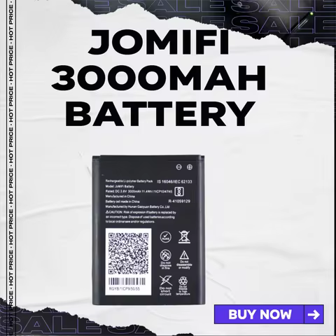 JoMiFi 3000mAh Battery For JIO MIFI India 4G Wireless Router Battery Replacement