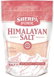 Sherpa Pink Gourmet Himalayan Salt - 10 lb. Bulk Bag Fine Grain