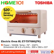 Toshiba Electric Oven 8L ET-TD7080(PN)
