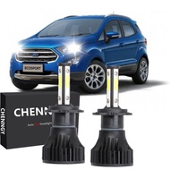 FOR Ford ECOSPORT year 2012-2017 Pair Bulbs H7 LED Headlight Bright 6000K White