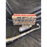 Baron gp1 blue series full set Exhaust for vega jupiter z Supra 110 smash shogun Supra 125 kharisma 