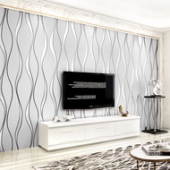 Wallpaper Dinding Motif Garis Wave Klasik Warna