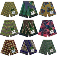 New Size 5 Pure Cotton African Wax Print Fabric - Latest Ankara Design