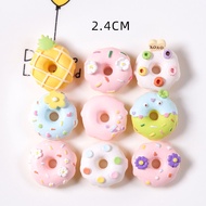 Diy Resin Accessories Resin Candy Toys Jewelry Accessories Donuts diy Handmade Materials Cream Glue Epoxy Phone Case Decoration Patch Resin Jewelry Accessories Refrigerator Stickers