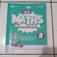 Class 6 MATH CHAMPION book (MENTARI)