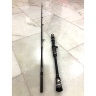 Fishing Rod Reel jigging rod ✲AWASHIMA CASTFLEX 6‘6kaki 10-20lb bc rod casting rod CAST FLEX♡
