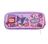 SANRIO - Kuromi 雙拉鏈筆袋