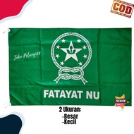 Bendera Fatayat NU Sablon Murah Besar dan Kecil 80x120cm terlaris