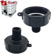 LUOLRV IBC Ton Barrel Connector, Plastic Accessories IBC Tank Adapter,  S60 IBC Fitting Hose Connect