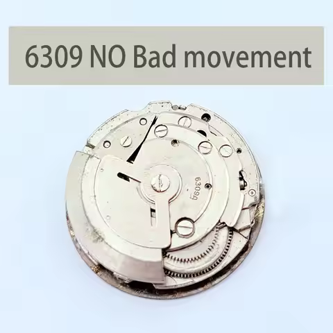 6309 Movement - Old Watch Movement, Non-Moving Replacement for Watch Repair by Technicians, Disassem