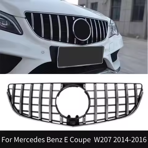 For Mercedes Benz E Coupe W207 2014-2016 Front Bumper Grille Hood GT Style Replacement Parts E200 E2