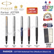 Parker Jotter Rollerball Pen Chrome Trim (Black Ink) - Premium Gift Pen