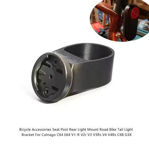 Bicycle Accessories Seat Post Rear Light Mount Road Bike Tail Light Bracket For Colnago C64 E64 V1-R