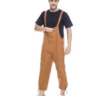 Overall Basic Pria / Baju Kodok Unisex Murah Original - Caramel