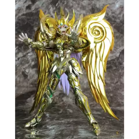 MC Reprint God Aries with Holy Clothes Rack, Plain Body Revised Version, Domestic Gold Holy Clothes 