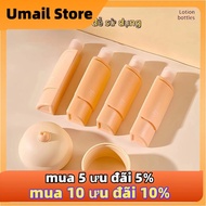 (Express)4 In 1 Travel Divided Bottles, Cosmetics Shampoo Lotion Body Gel Bottles Set Going Out Easy
