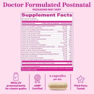 [sgstock] Pink Stork Total Postnatal + DHA: Support for Postpartum + Breastfeeding Vitamins, Nutrien