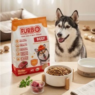 (2 Pcs) Furbo Dog Food Beef 800g Fraspack Pack