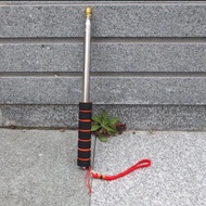 Stainless Steel Extendable Teaching Cudgel Outdoor Guide Flag Pole Non-Slip Teachers Specialized Cud