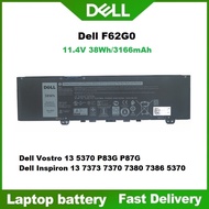 Dell F62G0 Battery FOR Dell Inspiron 13 7000 7373 7370 7380 7386 Vostro 13 5370 P83G P87G 39DY5